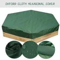 210d oxford cloth hexagonal sand pit cover dust proof waterproof bunker outdoor garden children toy sandpit pool sandbox cover