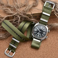 20 22mm french nylon for james watch belt band strap men and women nato waterproof canvas for dw tissot any watchband