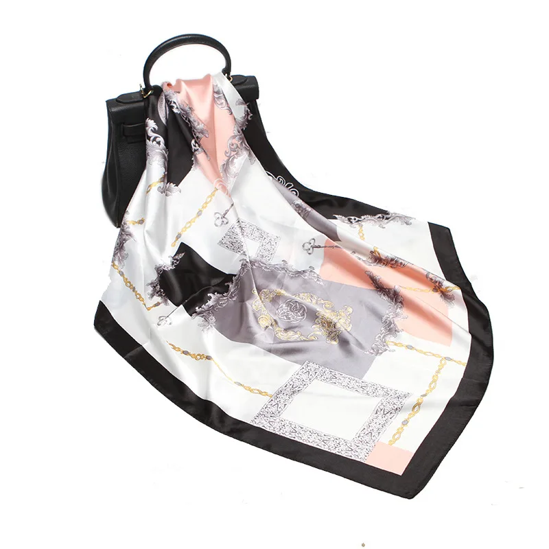 

2021Luxury Designer Ins20 Autumn New Simulation Scarf Female Square Scarf Gift Scarf Scarf CustomizedTop