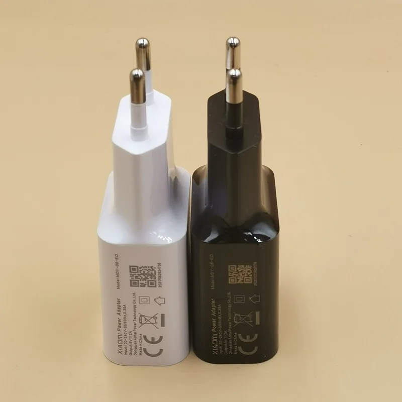 Оригинальный Xiaomi 5V/2A EU USB адаптер питания Белый для Mi 10 Redmi 7 7a 6a 4X 5 5a plus a2 a4 lite Note 6 4 4A