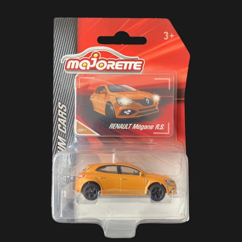 

MAJORETTE 1:64 Renaults Megan RS Trunk can be opened Collection of die-casting simulation alloy model car toys