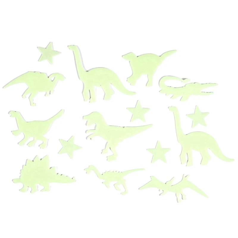 

13 PCS Glow In The Dark Star Fluorescent Stickers