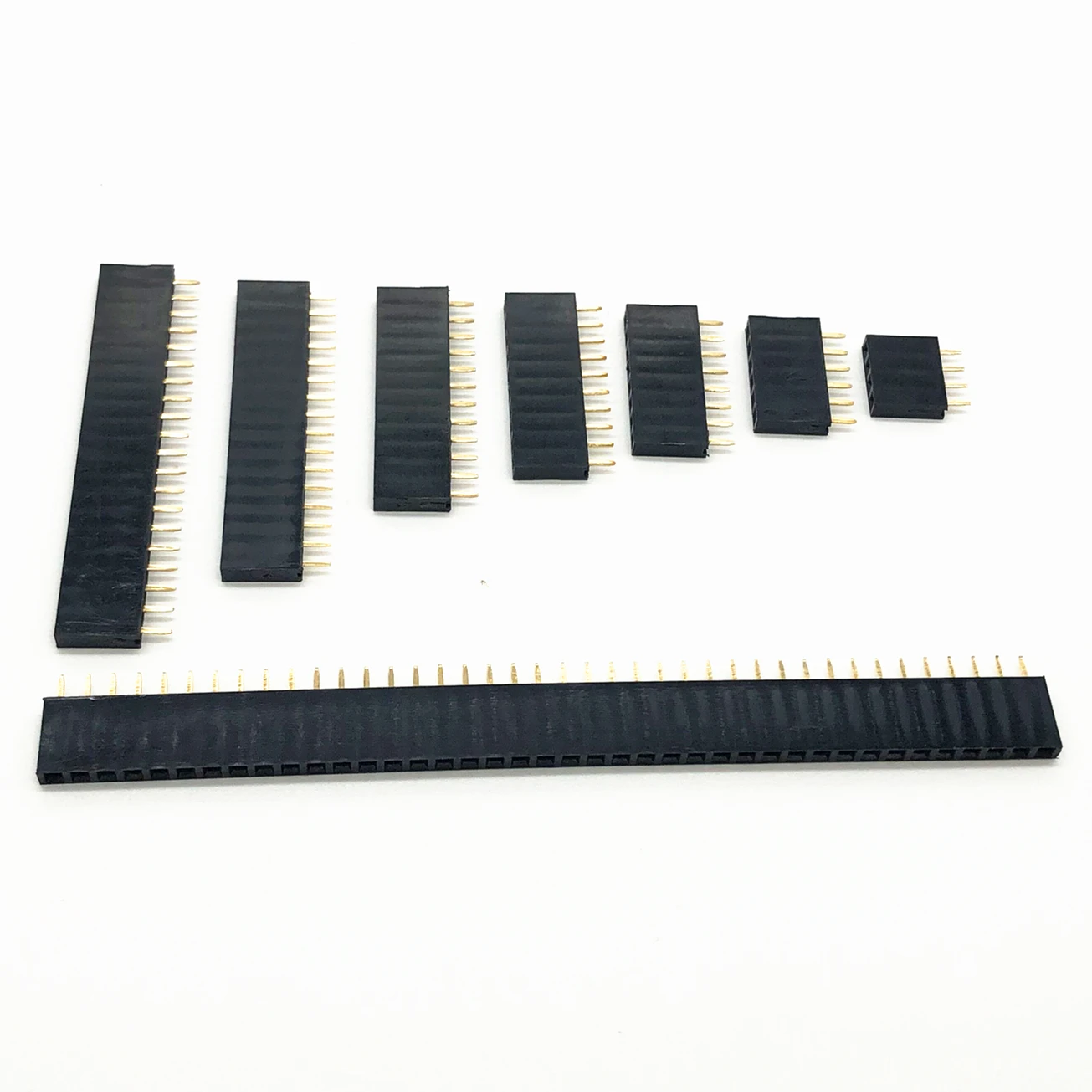 120 шт. 2 54 мм прямой одиночный ряд печатная плата гнездовой штырьковый разъем