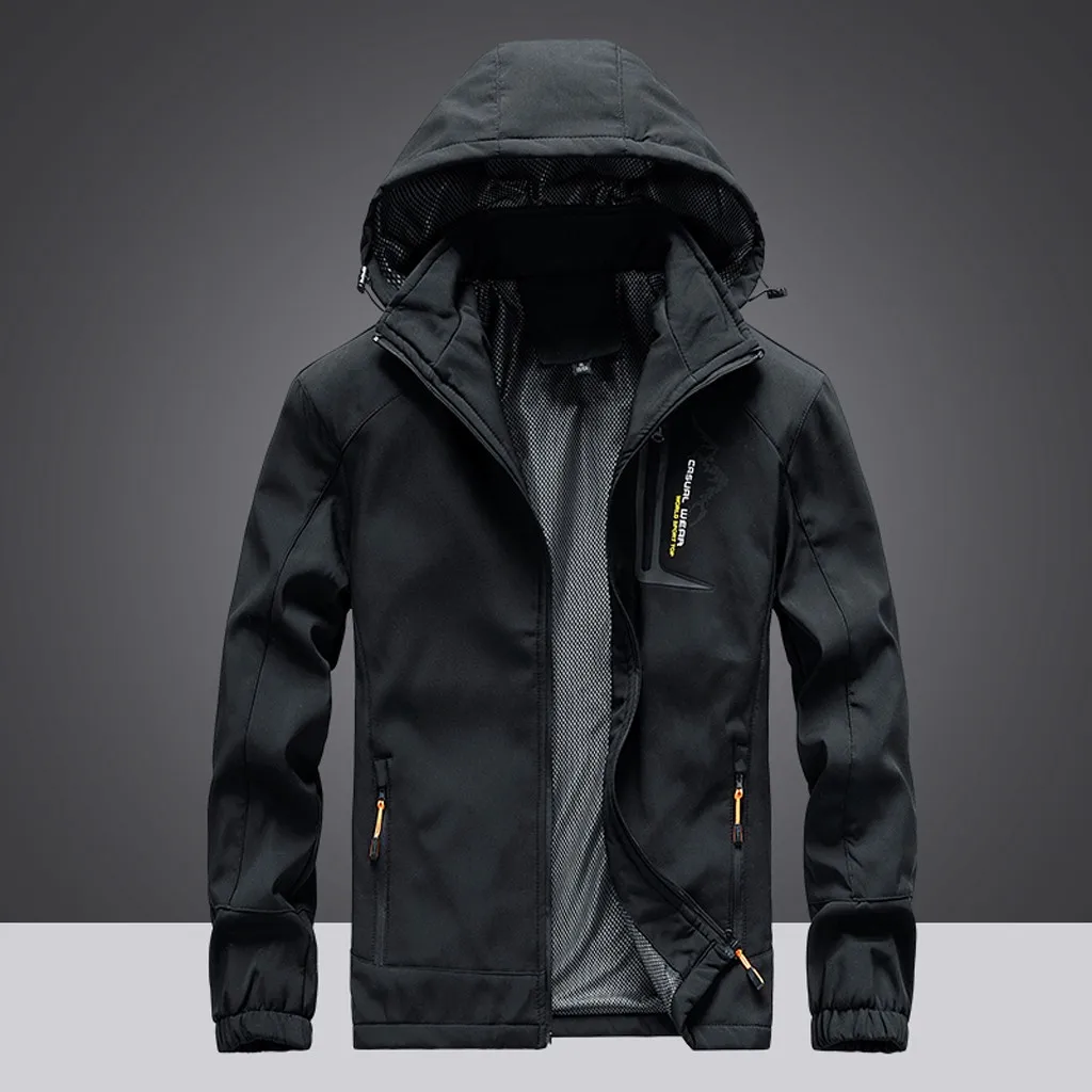 Модная толстовка с капюшоном быстросохнущая дышащая ветровка водонепроницаемая
