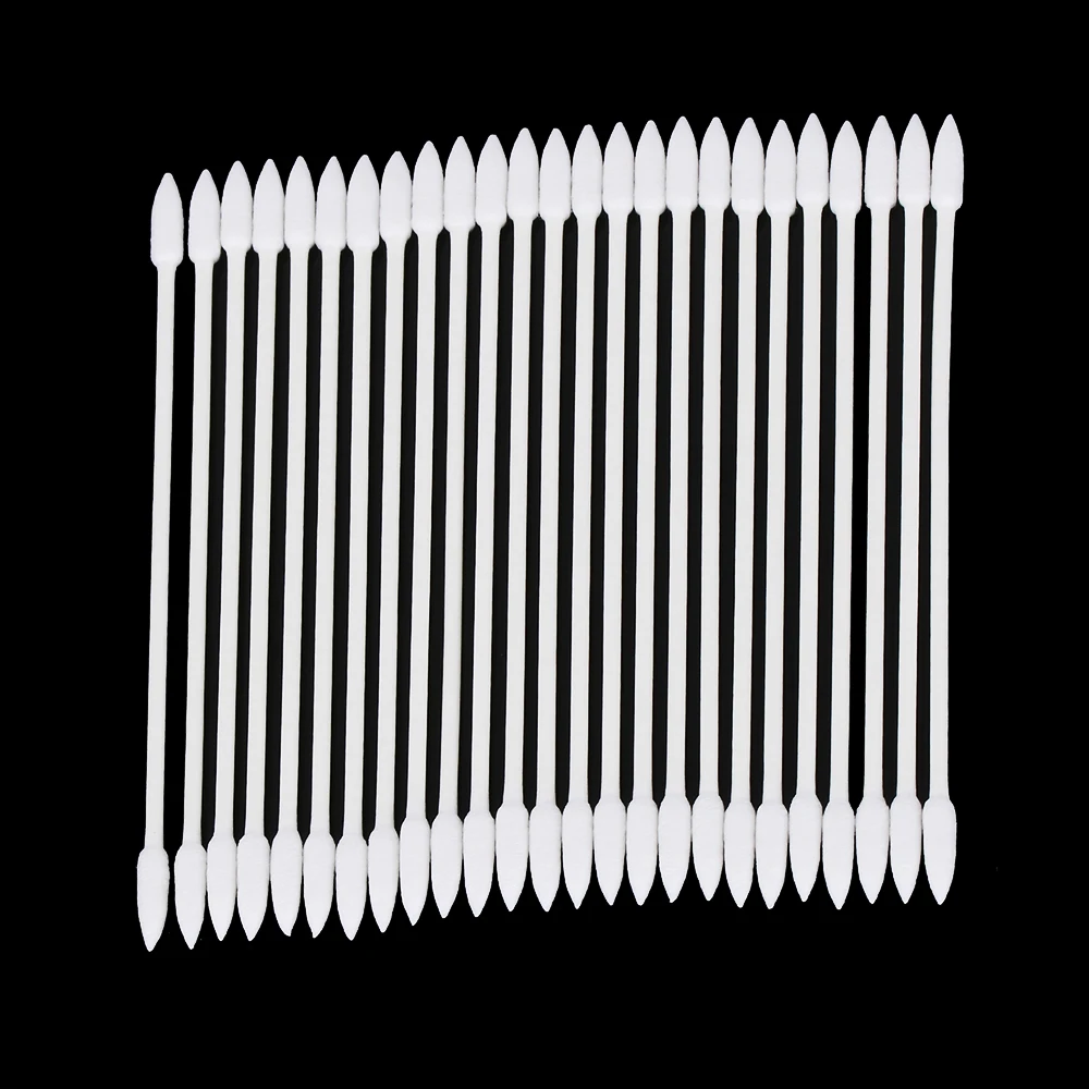 25/50 шт. одноразовые двухсторонние ватные палочки для чистки телефона |