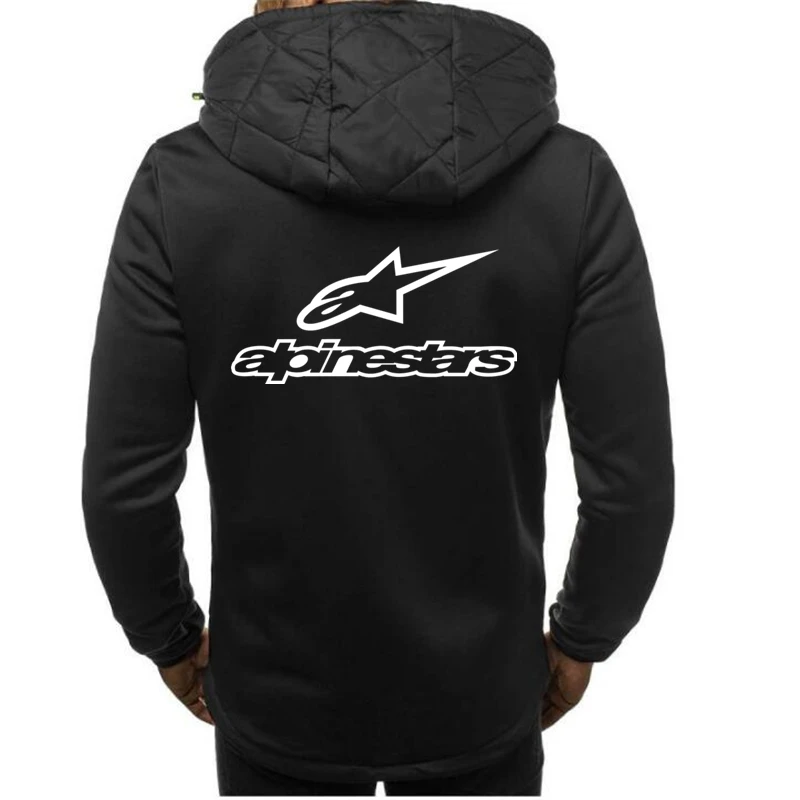 

Harajuku Men's New Fall Zip Cardigan Hoodie Long Sleeve Jacket Hoodie Print Men's Pocket Winter Warm Fitness 3XL