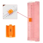 Нож для резки бумаги, сменный оранжевый триммер для бумаги A5, сделай сам, офисные и домашние канцелярские принадлежности