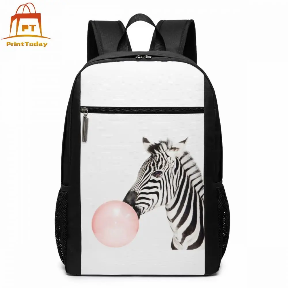 Рюкзак с изображением зебры рюкзак s модная сумка Высокое качество