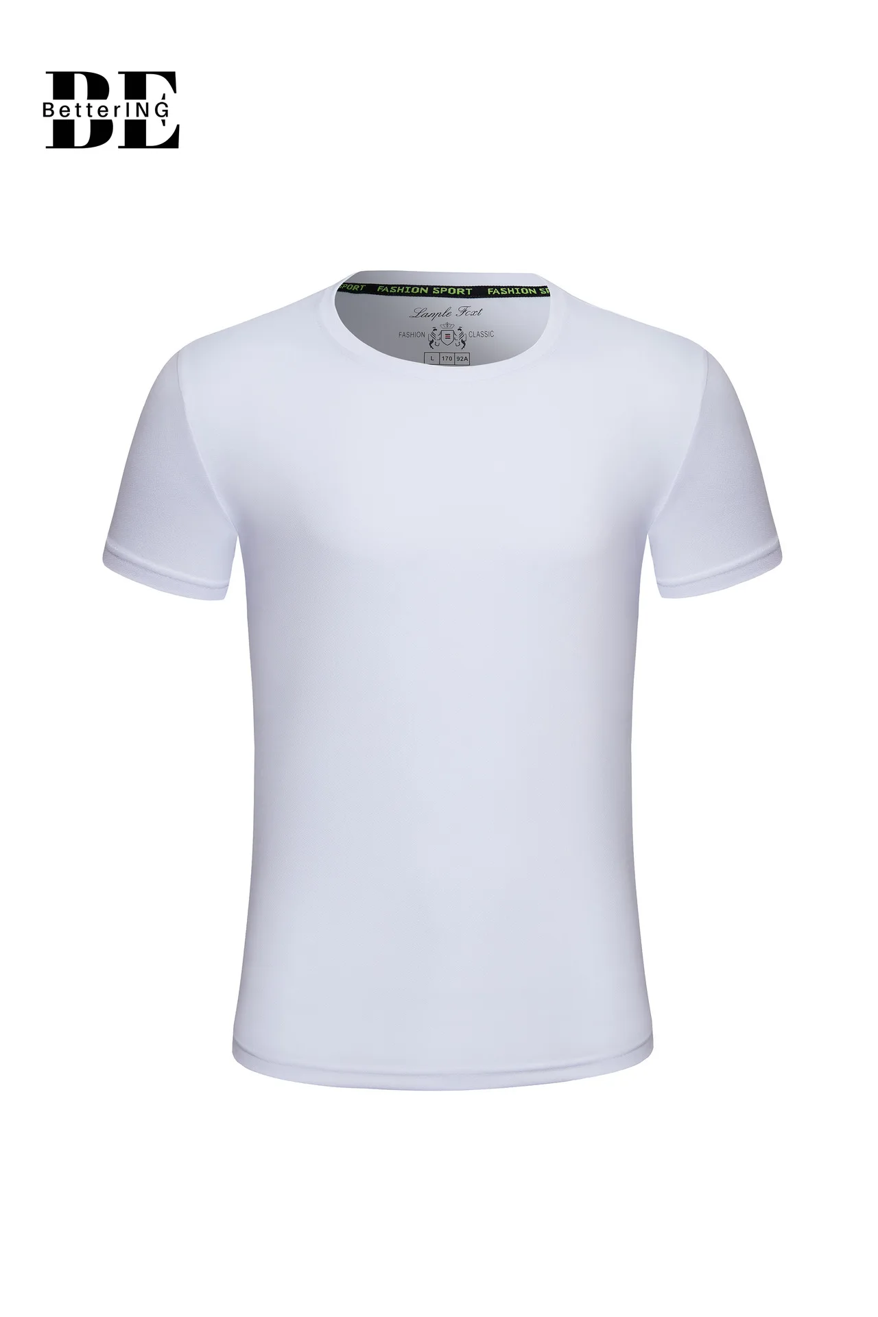 Летняя футболка из 2021 хлопка в британском стиле светильник легкой вставкой