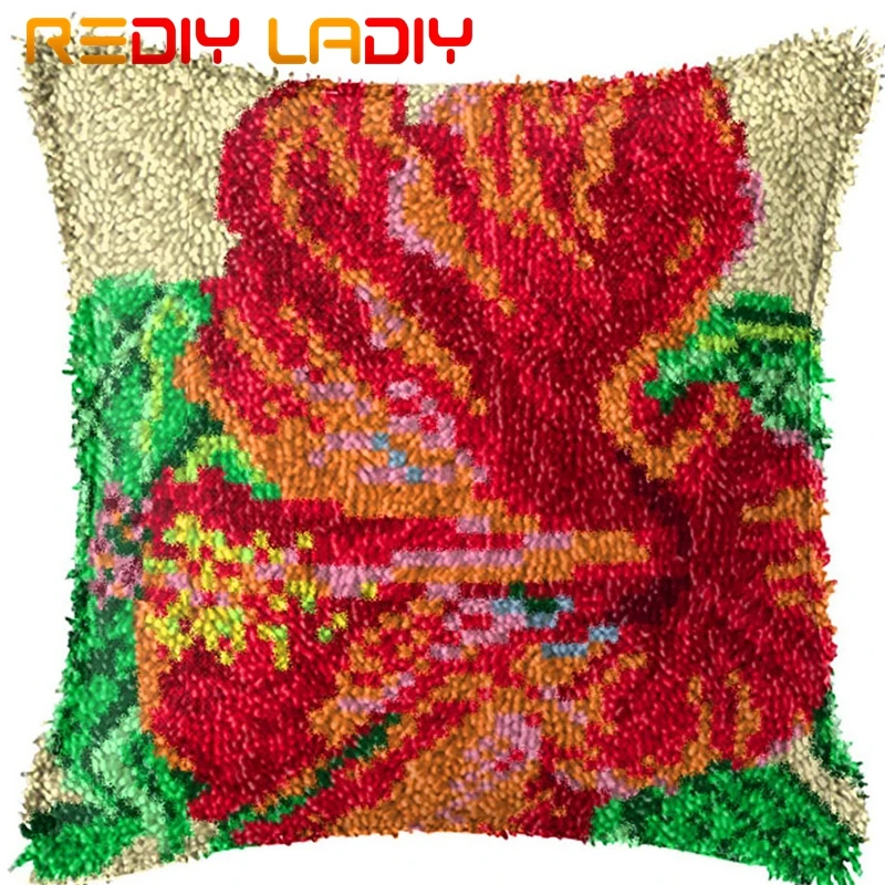 Крюк с защелкой подушки детское платье красными цветами для предварительной