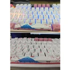 Пробелы Keycap PBT пять боковых красителей-Subbed 6.25U Вишневый профиль для горы Fuji R66F