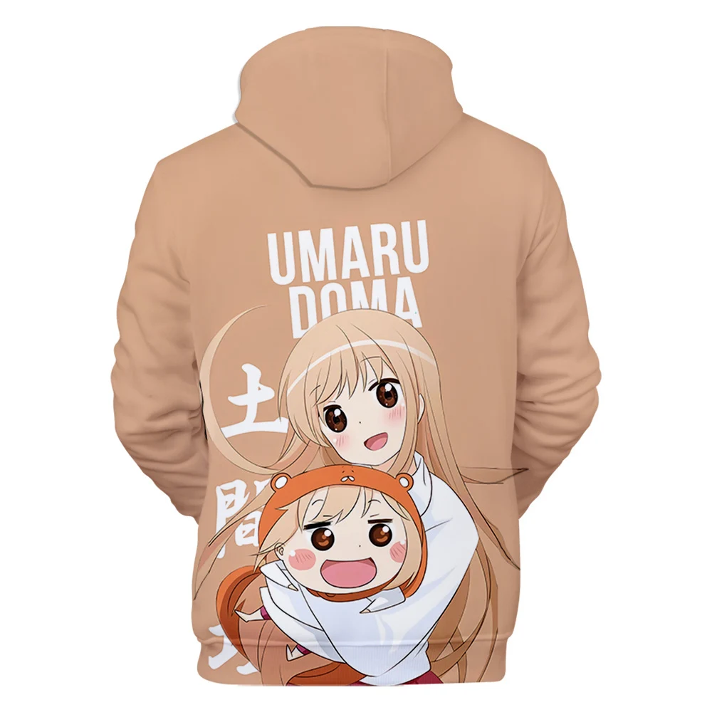 

Spring New Men's and Women's Hoodies Cartoon Animation 3D Printing Children's Fashion Round Neck Harajuku Coat