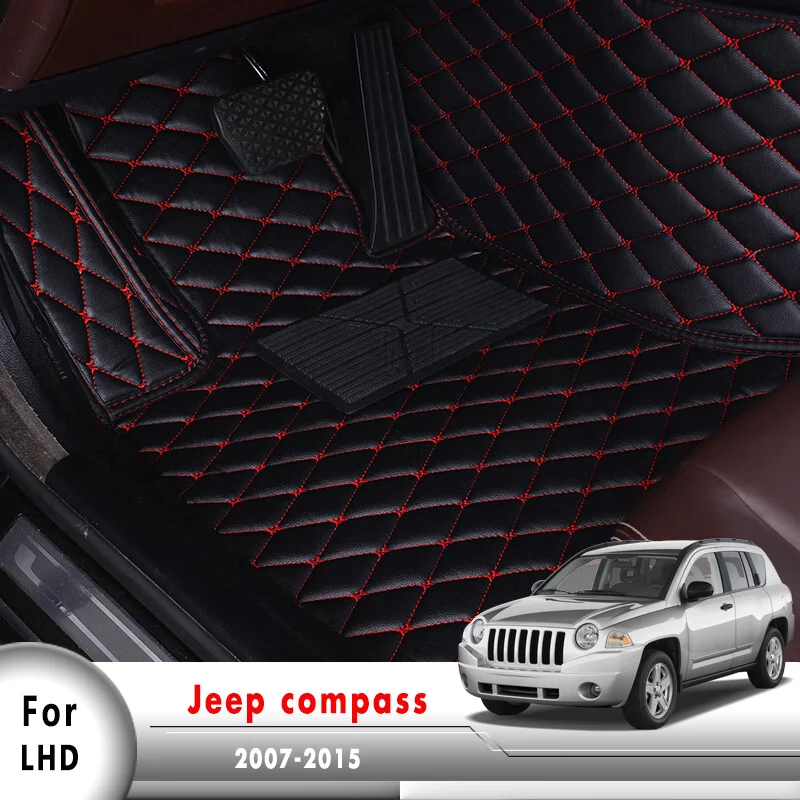 Автомобильные коврики для Jeep compass 2007 2008 2009 2010 2011 2012 2013 2014 2015|Автомобильные в салон|