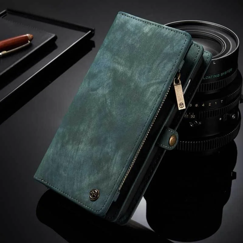 Второй Магнитный кожаный чехол-кошелек для Iphone6 6 S/6plus/6splus/7 7plus модный