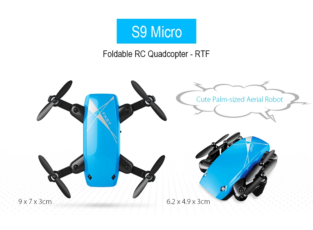 Новинка года Micro складной Дрон Скорость переключатель RC горючего Безголовый режим один ключ возвращение quadcopters RTF подарки для друзей