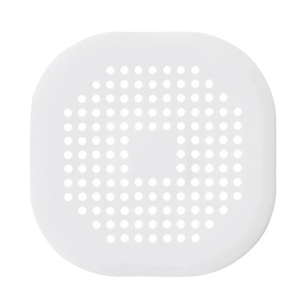 Anti Skid Kitchen Sink Drain Mesh Sewer Filter Home Bathroom Shower Hair Blocker Silicone Practical Strainer Cover Accessories |