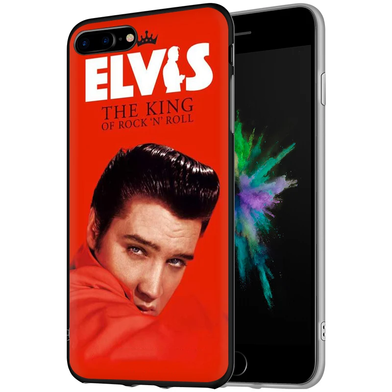 Мягкий силиконовый чехол для телефона EWAU Elvis Presley для iPhone 5 5S SE 6 6s 7 8 plus X XR XS 11 Pro Max