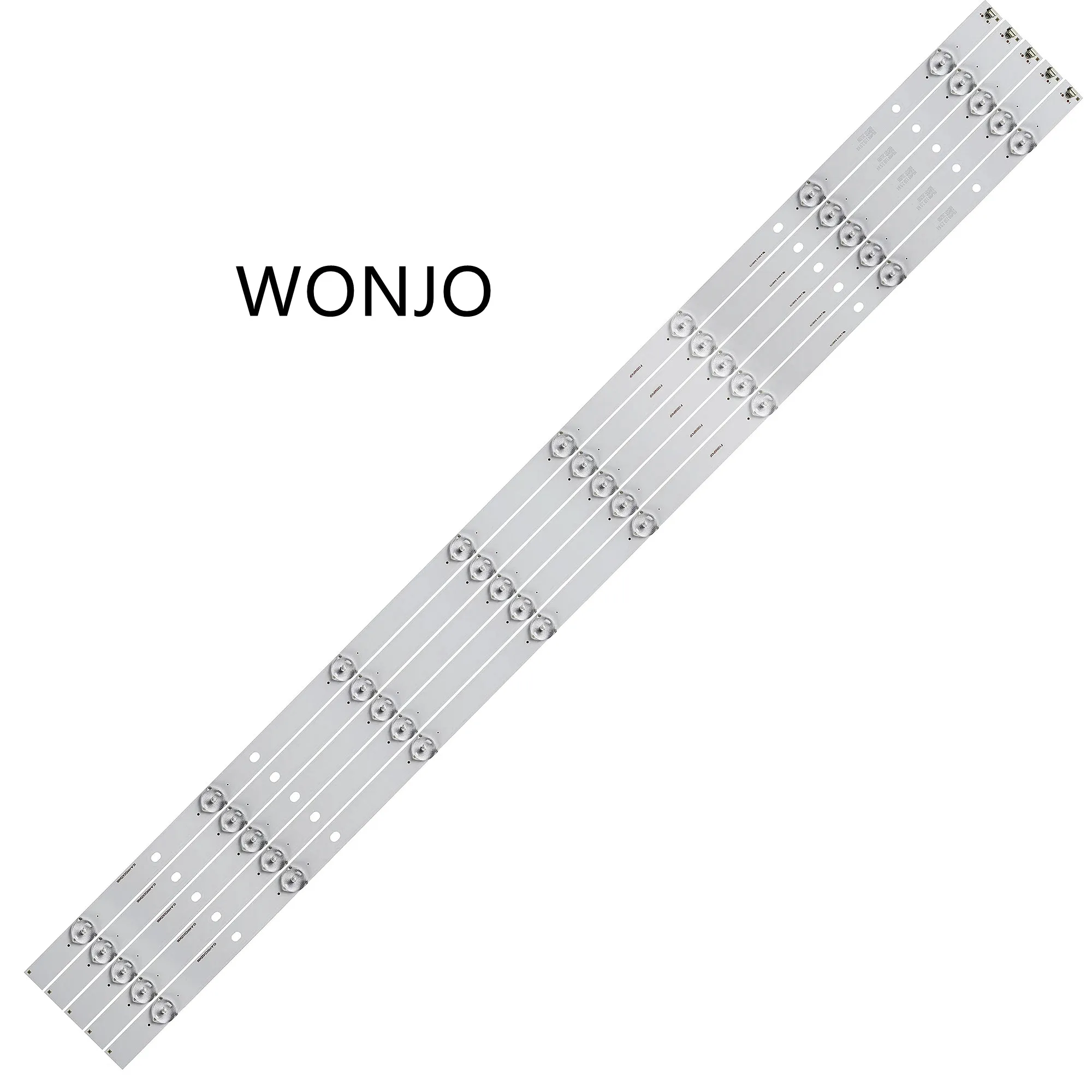 5pcs LED Strip For Panasonic Tc-43sv700b Tc-43es630b Tc-43fs630b TH-43C410K IC-A-HWCC42D486 3v 8leds