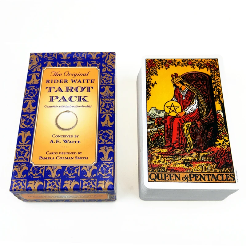 

Family Party Multi-User Play Card Game Tarot Card Game Original Rider Waite Tarot Use for Witchcraft Divination Divination Game