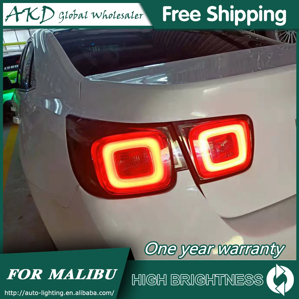 Задний фонарь для автомобиля Chevrolet Malibu хвост светильник s 2011 2014 светодиодные