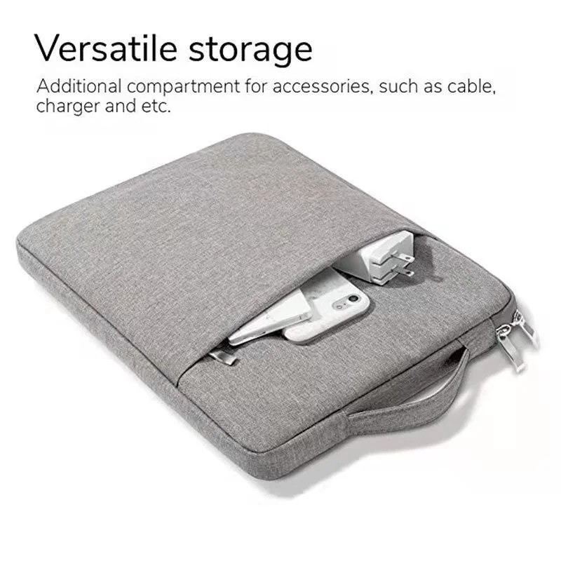 

Tablet waterproof zipper handbag protective cover for Huawei matebook X pro D14 D15 13.9"13"14"15.6"Pouch Bag Cover MagicBook