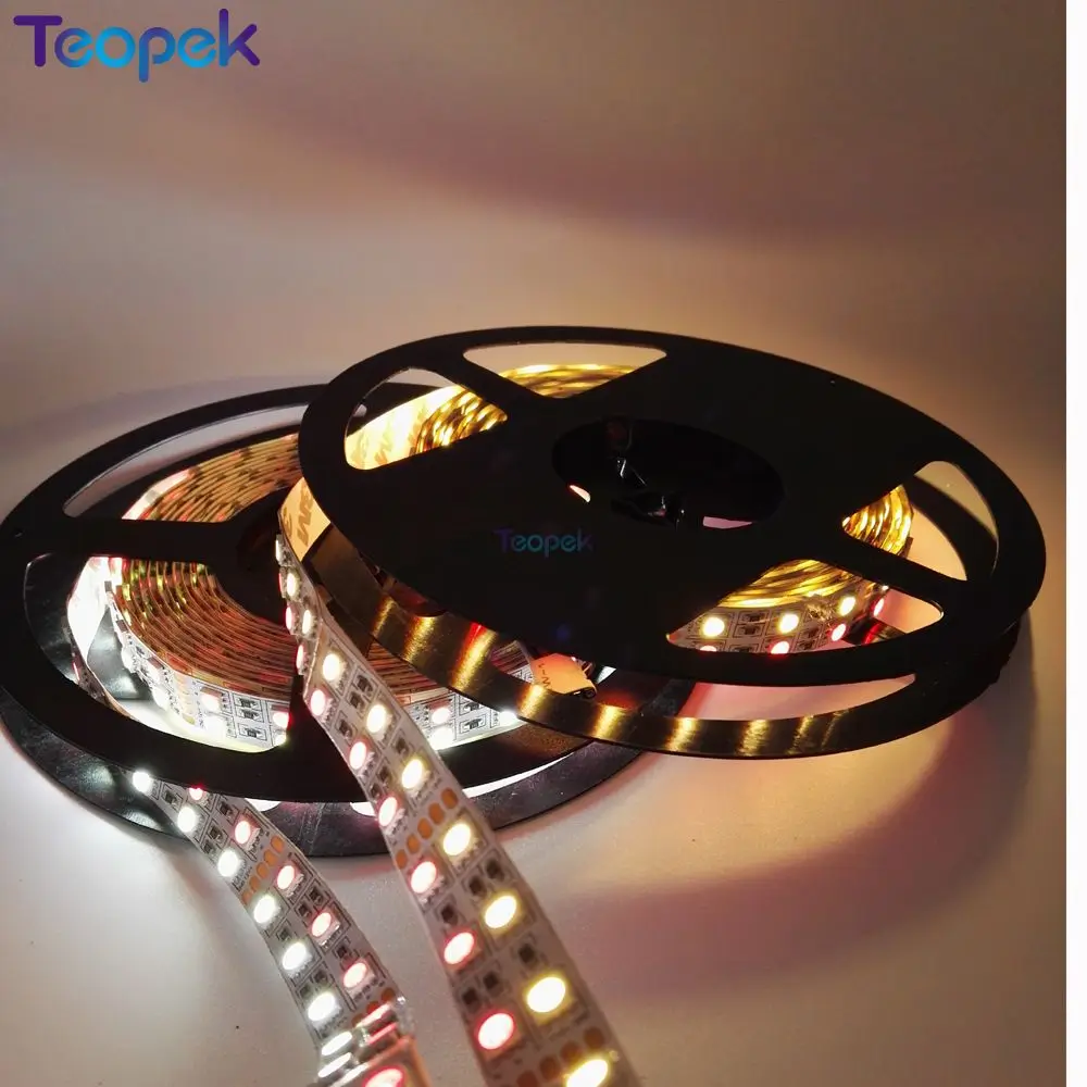 Двухрядные гибсветодиодный светодиодные ленты 5050 RGBW RGBWW RGB холодный белый теплый