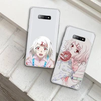 juzo suzuya tokyo ghouls anime phone case transparent for samsung galaxy a s 7 8 11 21 50 30 81 51 90 5g 20 e ultra m60s