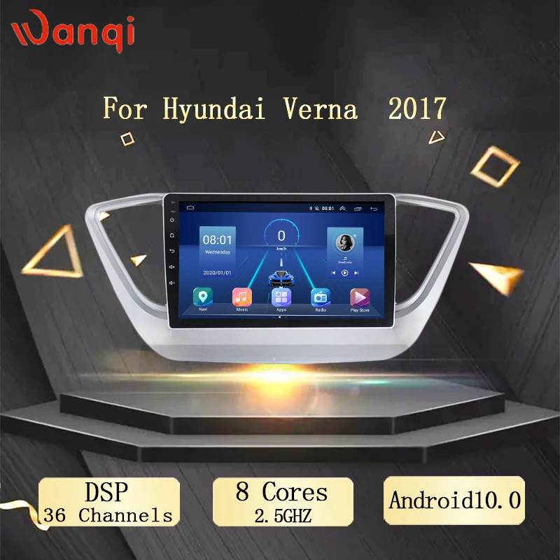 Горячая Распродажа 9 дюймов Wanqi 10 0 автомобильный dvd проигрыватель с Gps DSP AHD dvr плеер