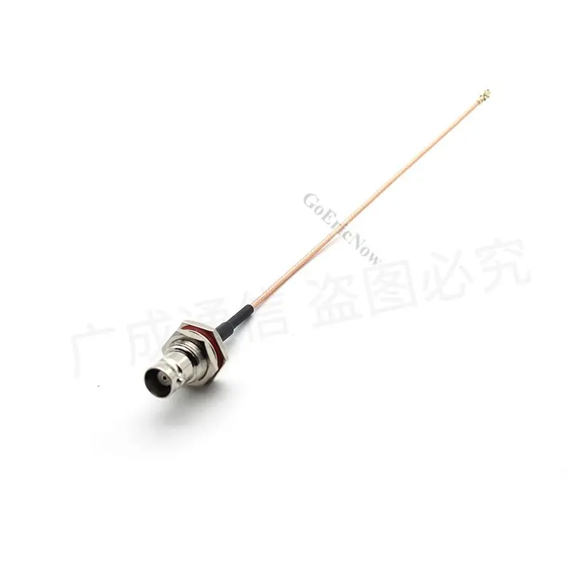 10 шт. RF коаксиальный 50 Ом WIFI BNC штекер/гнездо к Ipex Ipx Uf.L отрезок RG178/1 13 мм кабельный