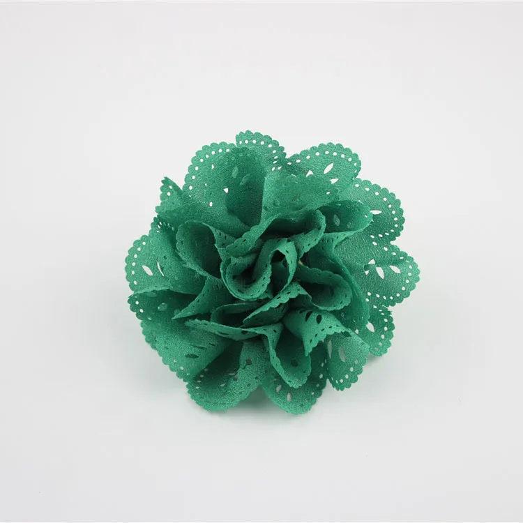 a07 Deep Green 1 шт. заколки для волос с цветочным дизайном для девочек Детские аксессуары для волос 16 цветов 1801ZYAA1721 - Цвет: a07 Deep Green