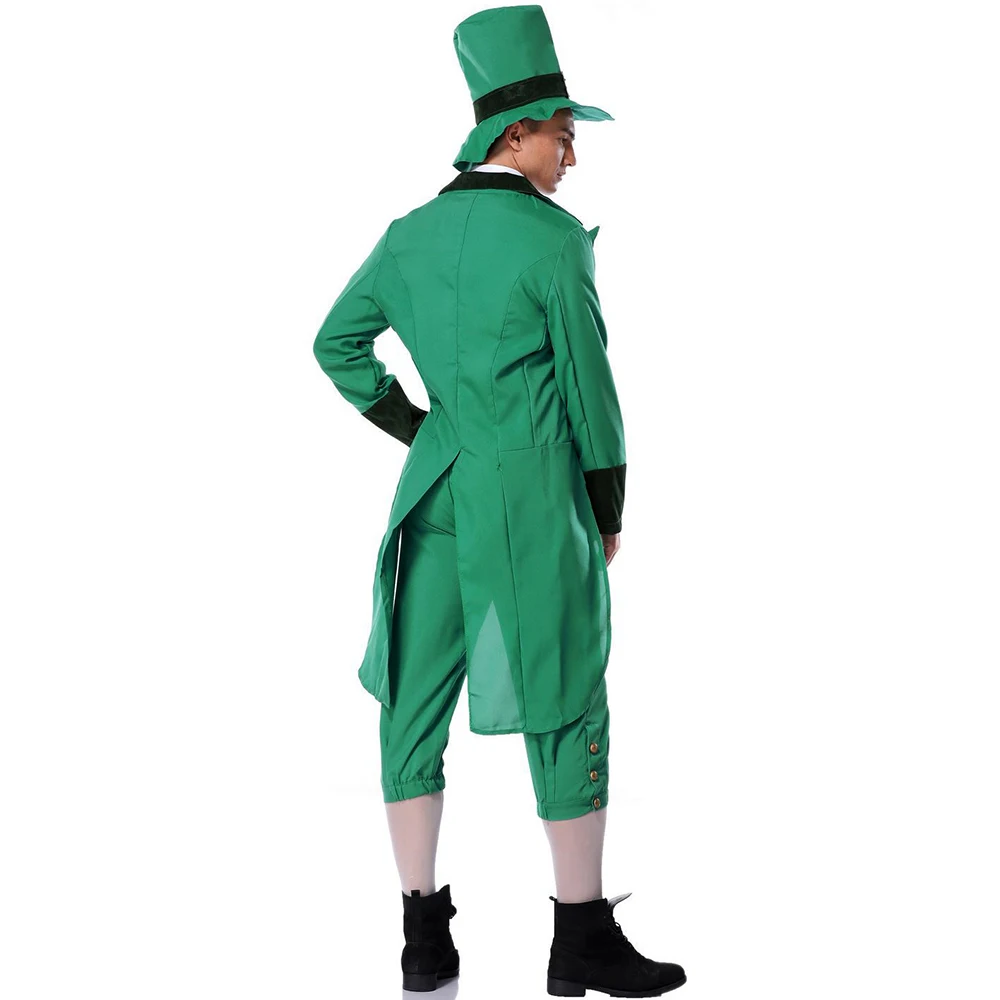 Eraspooky Plus Green Clover Ireland костюм на День Святого Патрика карнавальный для взрослых