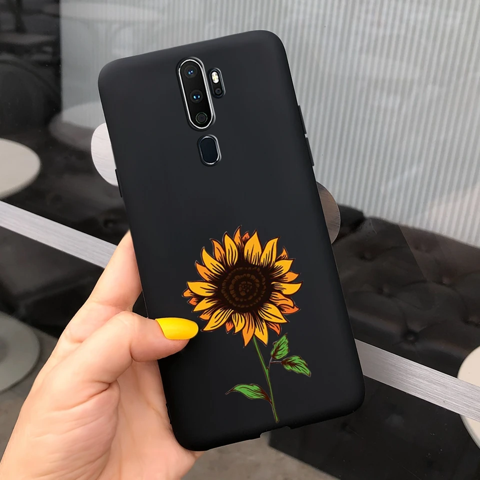 For Oppo A5 A9 2020 A11 A11X Case Cute Butterfly Flower Silicone Back Cover Coque For OPPOA9 OPPOA5 A11 X Bumper Shell Funda best case for android phone