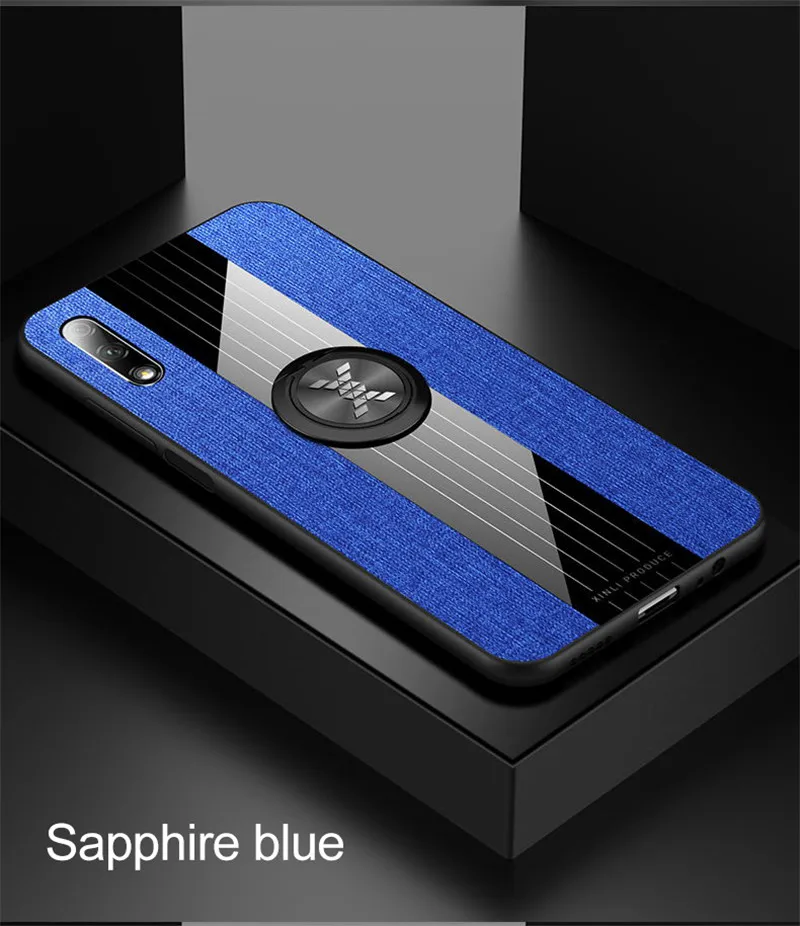 Роскошное кожаное кольцо Броня Чехол-держатель для huawei Honor 9X6X8X20 P20 P30 Pro P Smart Plus Z Nova 3i 3 mate 10 Lite Y7 Y9