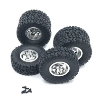 wpl model c14 24 34 44 b14 24 16 36 rc car metal upgrade parts 4wd front single wheel rear double wheel crushed stone tire