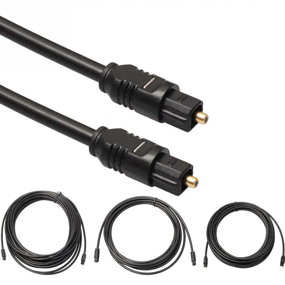 SPDIF MD DVD Цифровой оптический аудио кабель Toslink позолоченный 1 М 5 м 2 3/5 10 15 20