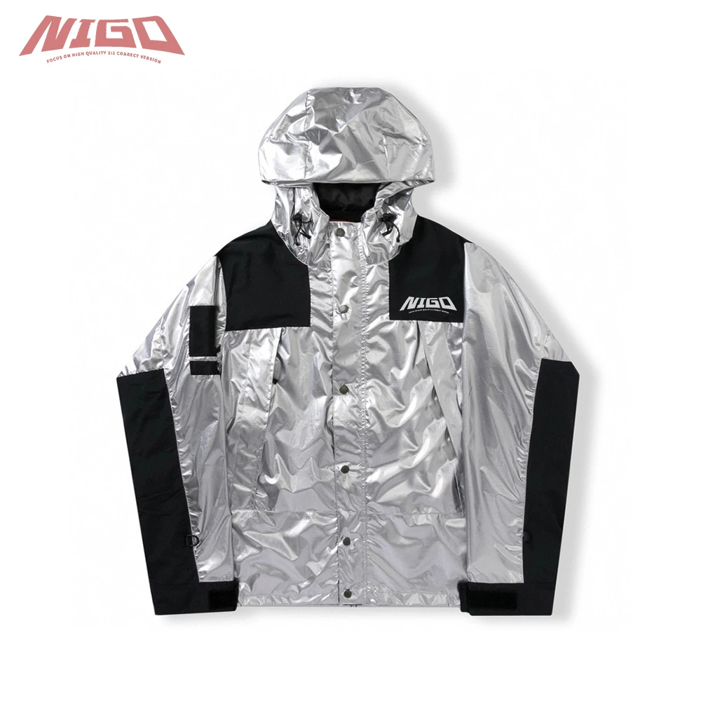 

NIGO 21ss Embroidered Color Block Jacket #nigo8989
