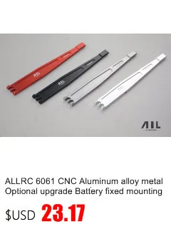 ALLRC 6061 CNC алюминиевый сплав металл Дополнительное обновление заднего луча фиксированные подкрепления для trax trx 4 гусеничный rc части автомобиля