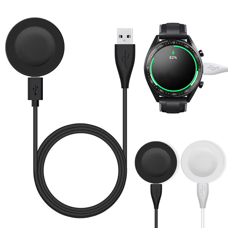 Магнитное зарядное устройство для Huawei Watch GT2 Pro универсальное беспроводное USB