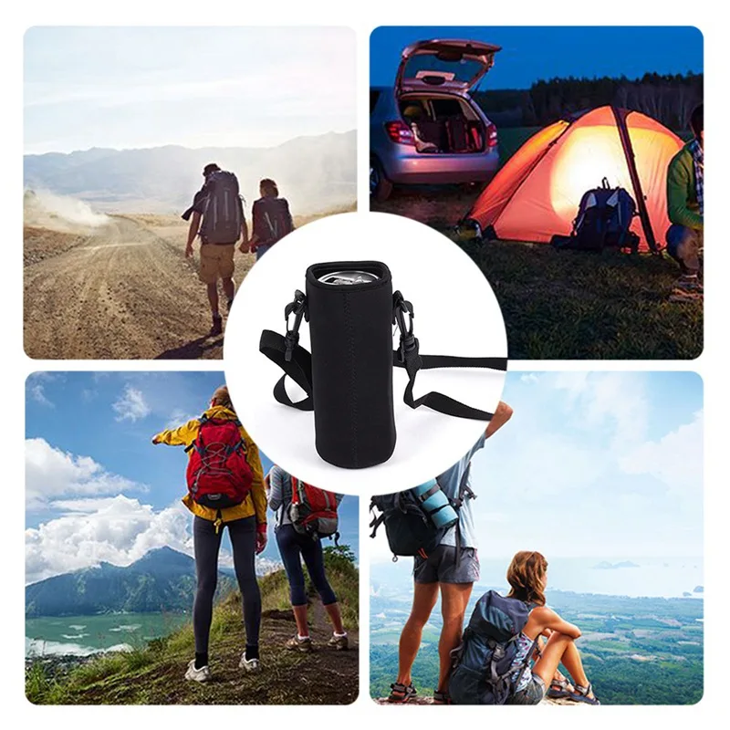 Уличная изоляционная чашка 550 мл бутылка для воды Изолированная крышка сумка