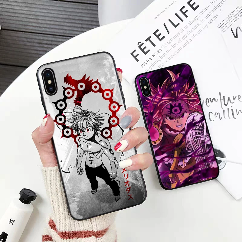101F Nanatsu no Taizai Seven силиконовый чехол для iPhone 5 5S SE 2020 6 6S 7 8 Plus X XS XR 11 Pro Max | Мобильные