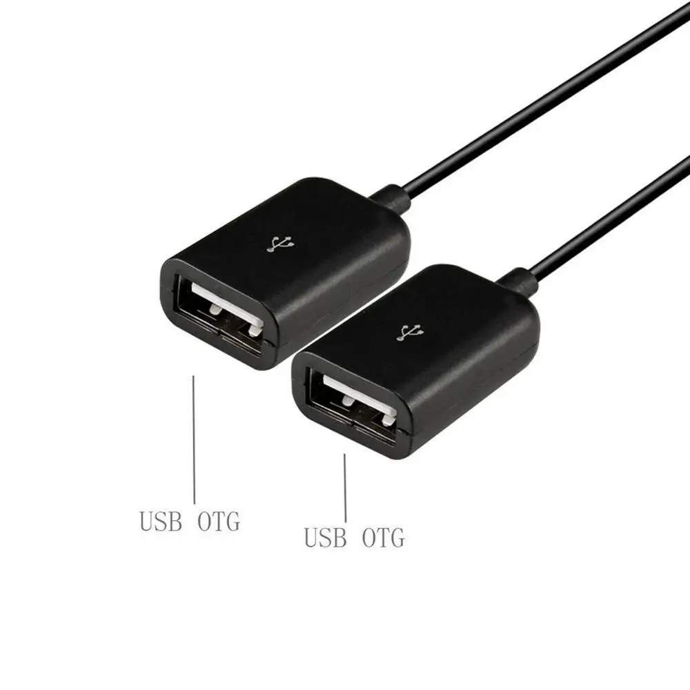 Прямая поставка 2в1 микро USB двойной хост OTG зарядный концентратор сплиттер