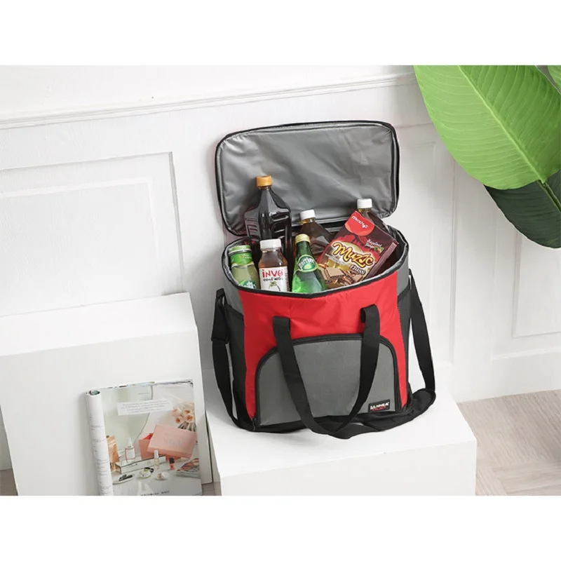 25 л качественная складная сумка холодильник из ткани Оксфорд Пляжная