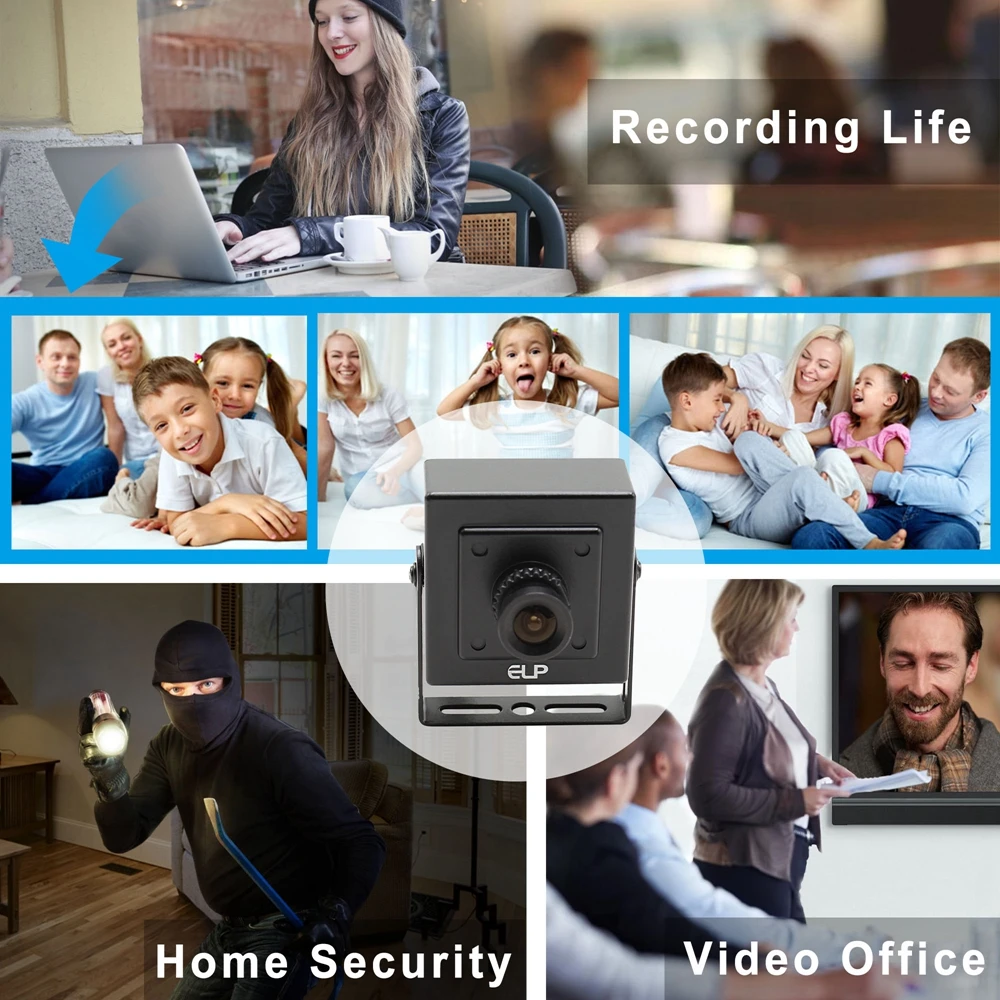 ELP 3MP CCTV камера WDR Micro AR0331 CMOS плата камеры H.264 аудио видео конференц USB мини веб для