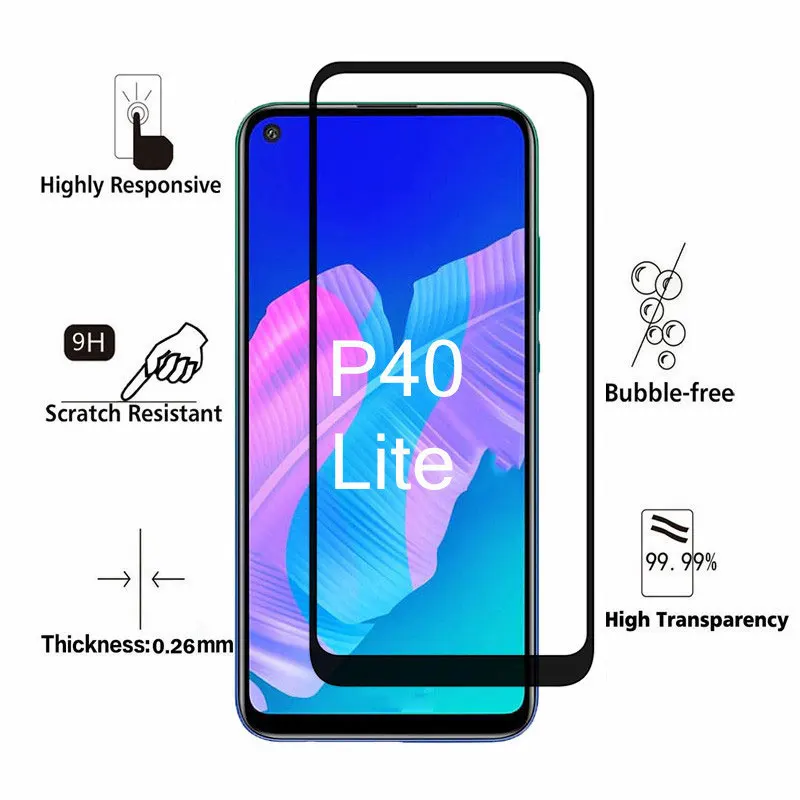 9d tempered glass for huawei p30 p40 p20 p10 lite p smart 2019 screen protector for huawei mate 10 20 30 lite protective glass free global shipping