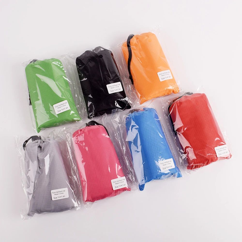 

100*140cm Portable Lightweight Picnic Mat Pocket Blanket Waterproof Outdoor Travel Camping Beach Blanket Tent Sleeping Mat