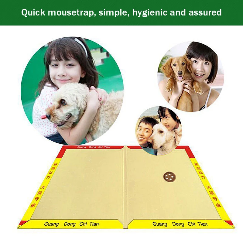 Нетоксичная прочная липкая пластина для мыши крысиный вредитель