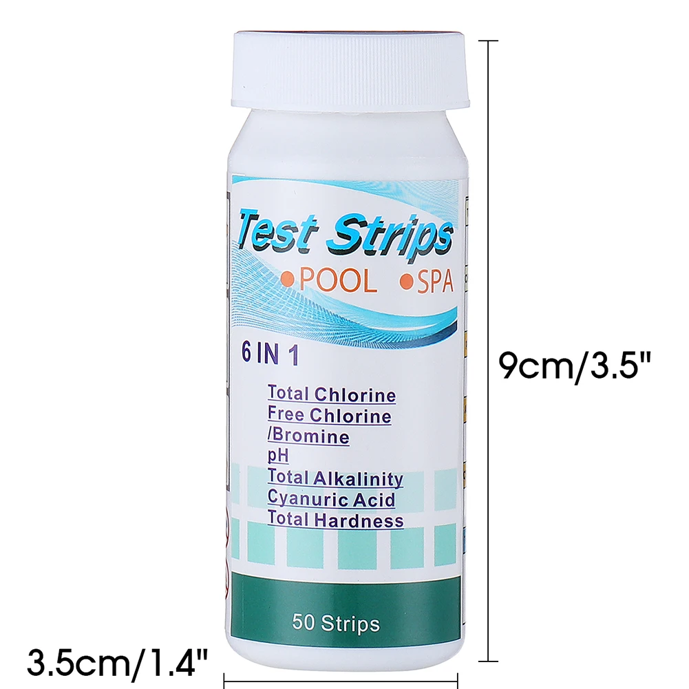 

Portable PH Test Strip PH Tester Swimming Pool Cleaner Easy Carrying Value Alkalinity Hardness Swimming Durable Parts