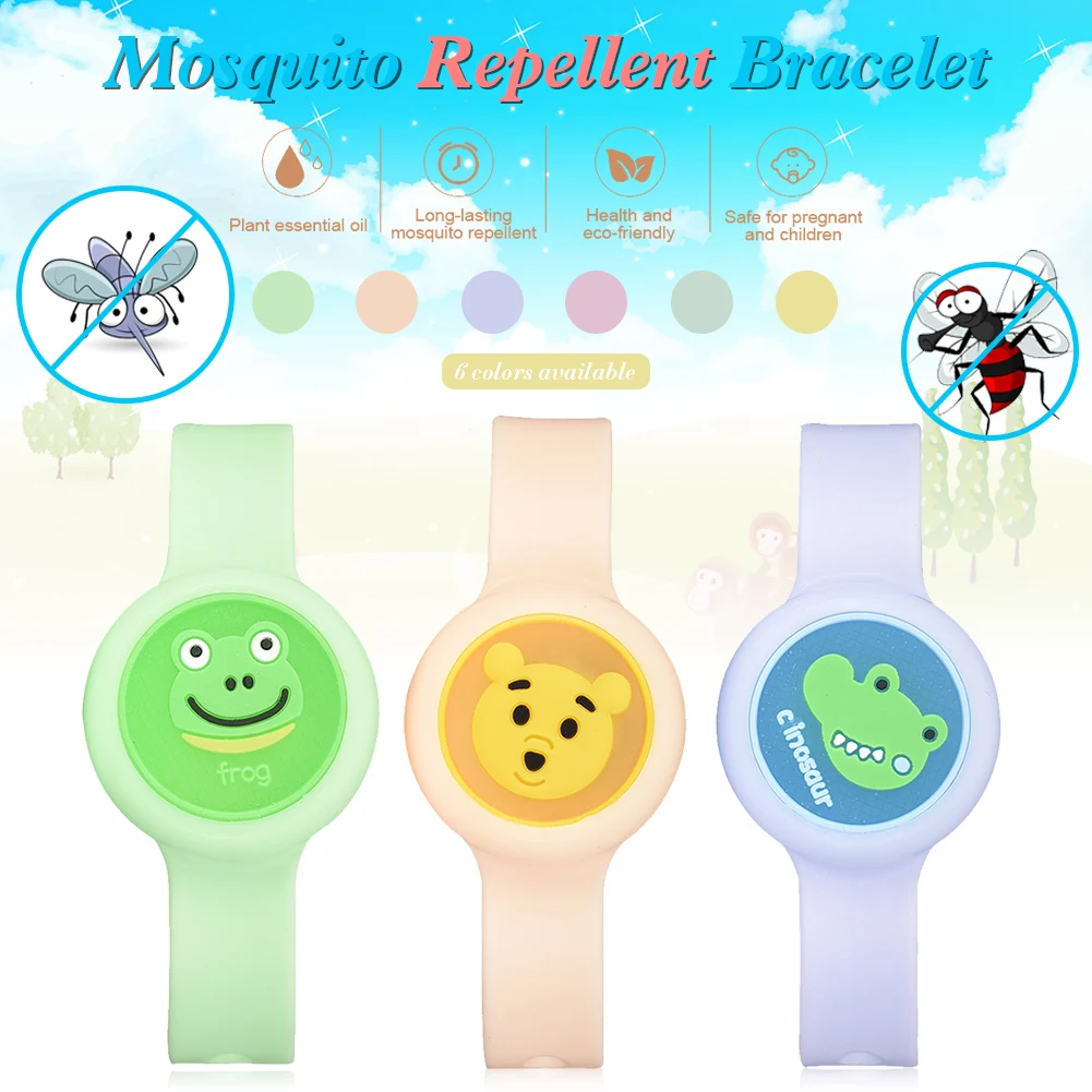 

Lightweight Kids Mosquito Repellent Watch, 1 Piece, Wearable Mosquito Repellent Bracelet, Safe, Non-toxic
