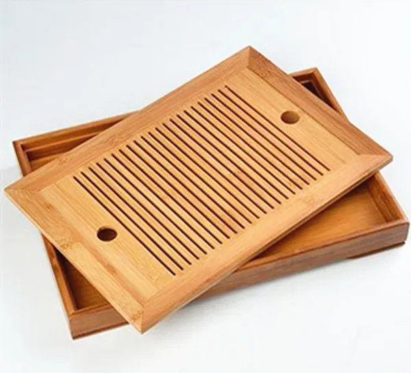 Горячая Распродажа чайный набор кунг фу 2 размера бамбуковый поднос для чая из