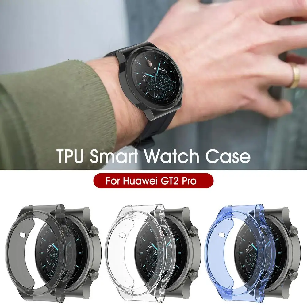 Защитный чехол для экрана часов из ТПУ высокого качества Huawei GT2 Pro ECG Smrat